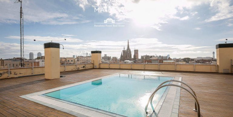 exclusivo-piso-en-venta-con-dos-habitaciones-junto-lavinguda-del-portal-de-langel-zona-comun-8