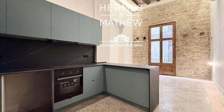 piso-en-venta-junto-a-placa-catalunya -diseño-contemporaneo-y-esencia-historica-cocina-1